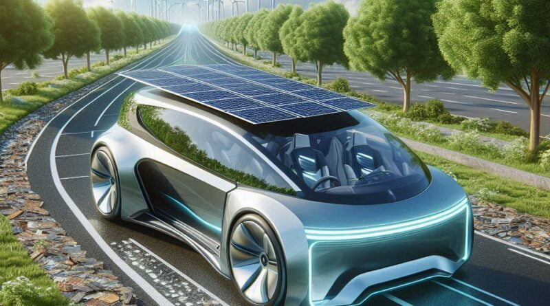 New electric vehicle model showcasing the latest innovations in electric vehicles in 2024