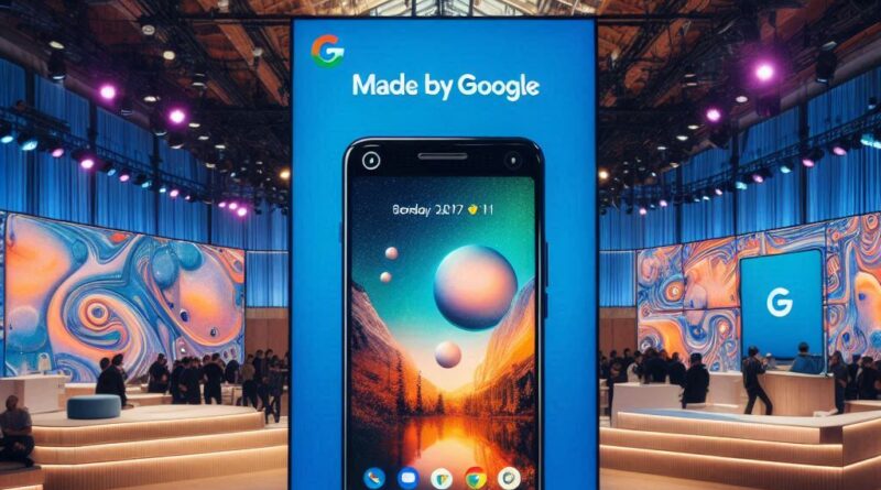 Google 2024 event showcasing the Pixel 9 and Gemini Live